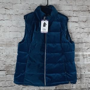 NWT ZeroXposur blue puffer vest